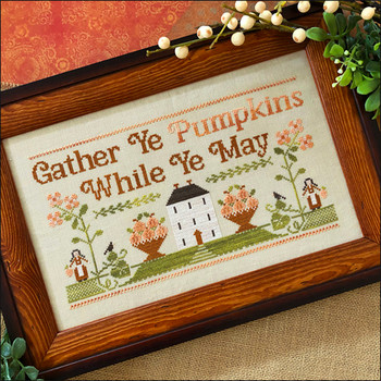 Gather Ye Pumpkins by Little House Needleworks 21-2104