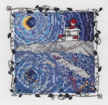 Deep Waters - Lighthouse 76w x 77h by MarNic Designs 21-2302