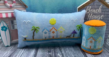 On Beach Time 81w x 33h by Needle Bling Designs 21-2047 YT NBD188