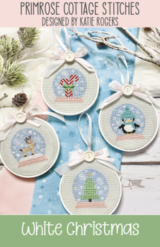 White Christmas Stitch Count: Each  is 42 x 43 by Primrose Cottage Stitches 21-2227 YT