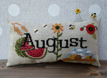 When I Think Of August (w/button) by Puntini Puntini 21-1849