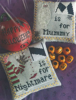 Halloween Alphabet - M & N 60 x 60 by Romy's Creations 21-2418 YT