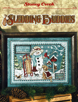 Sledding Buddies 184w x 142h by Stoney Creek Collection 22-1116