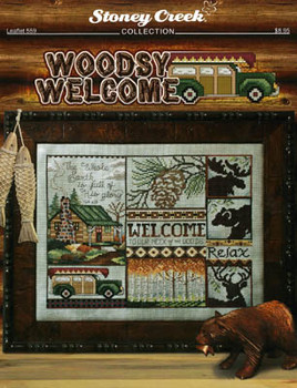 Woodsy Welcome 159w x 126h by Stoney Creek Collection 21-2702