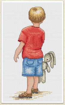 The Best Friends Stitch Count 69 x 138 Artmishka Counted Cross Stitch Pattern