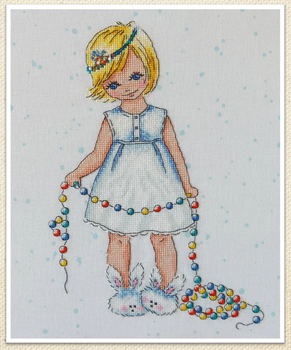 Waiting for Christmas Stitch Count 100 x 146  Artmishka Counted Cross Stitch Pattern