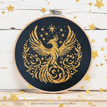 Phoenix  Artmishka Counted Cross Stitch Pattern
