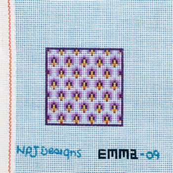Canvas Emma-09 GEOMETRIC 3" x 3" 13 mesh Point2Pointe