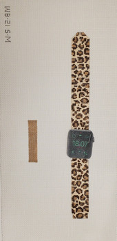 Watch Band WB21 Large 1 pc 6 x 1, 2 pc 4.5 x 1 LEOPARD Point2Pointe