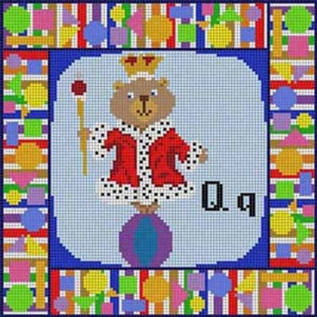 X-153 Letter Q Treglown Designs Circus Alphabet