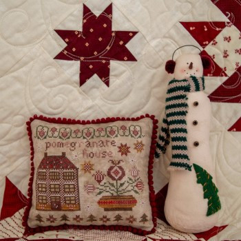 Pomegranate House 97W x 87H by Pansy Patch Quilts & Stitchery 22-1411 YT