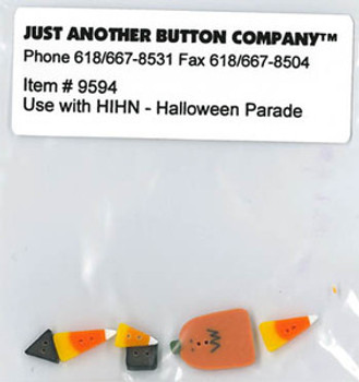 Just Another Button Company Halloween Parade Button Pk (9594)