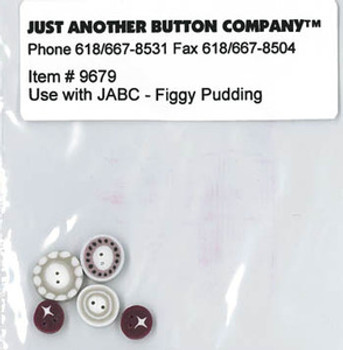 Just Another Button Company Figgy Pudding Button Pack