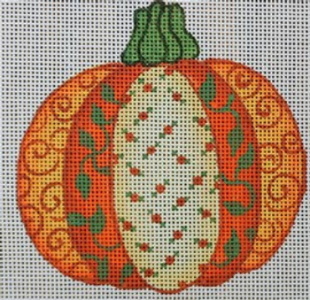 R759 Mini Orange Pumpkin 4 x 4 18 Mesh Robbyn's Nest Designs