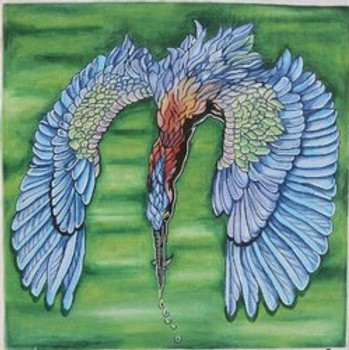R1005	Blue Heron Swoop	 16.25 x 16	18 Mesh Robbyn's Nest Designs