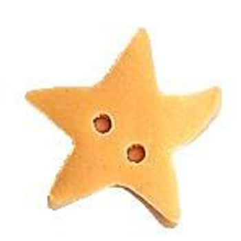 Just Another Button Company Golden Star Button (3314.M)