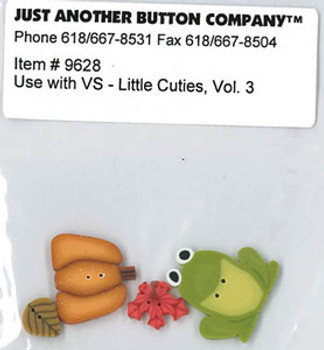 Just Another Button Company Little Cuties Vol 3 Button Pk(9628)