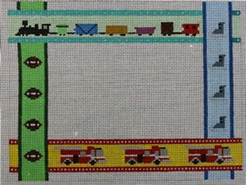 WS903	Boy's Ribbon Sampler 	8 x 10 13 Mesh WINNETKA STITCHERY DESIGNS