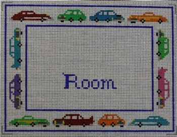 WS655	Car/ Room 6 x 8  13 Mesh WINNETKA STITCHERY DESIGNS