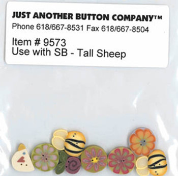 Just Another Button Company Tall Sheep Button Pack