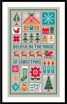 LDD80 Christmas Magic Little Dove Designs