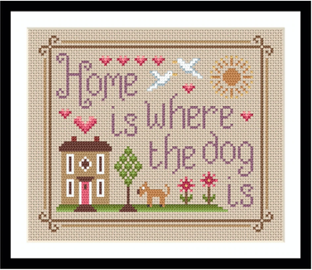 LilDD78 Home is Where the Dog Is Little Dove Designs