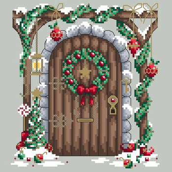 Christmas Fairy Door Shannon Christine Designs