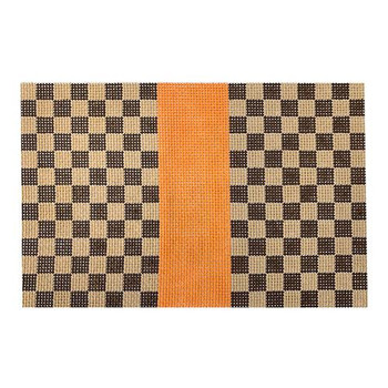 SF-06A LOUIS SQUARES, ORANGE 6"X 9" 13 Mesh KIMBERLY ANN NEEDLEPOINT!