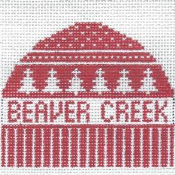 Beaver Creek, CO 3.5 x 4  18  Mesh Doolittle Stitchery H126