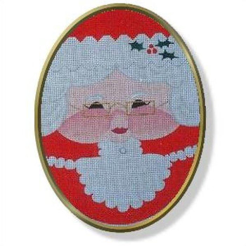 HP1001 Mrs. Santa Egg	6.25 18 Mesh With Stitch Guide DESIGNS BY JULIE SACKET Quail Run Designs