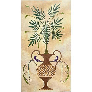 ZE728 Potted Palm 9″ x 16″ 13 Mesh  Zecca