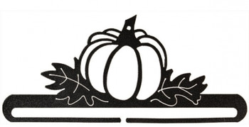 AM27762 Bellpull Ackfeld Manufacturing Pumpkin Split Btm - Charcoal Metal; Powder Coated Silver Vein  12"