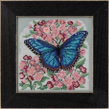 MH142216 Mill Hill Buttons and Bead Kit Blue Morpho Butterfly (2022)