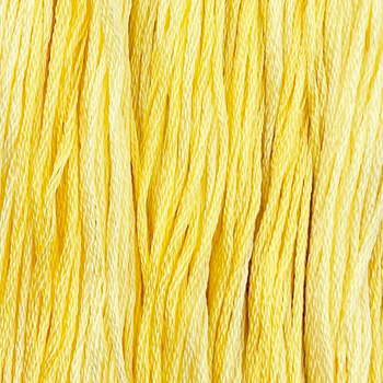 Hand Dyed Thread - Banana Colour and Cotton