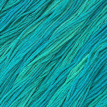 Hand Dyed Thread - Caribbean Colour and Cotton