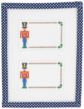 WSTT-02 Toy Soldier Placecards 4.25” wide by 3” tall each18 MESH WIPSTITCH Needleworks!