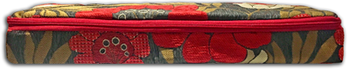 #90 511 Z-Bar Light Case In Impressions Shown Finished in #84 Poppies Hug Me Bag