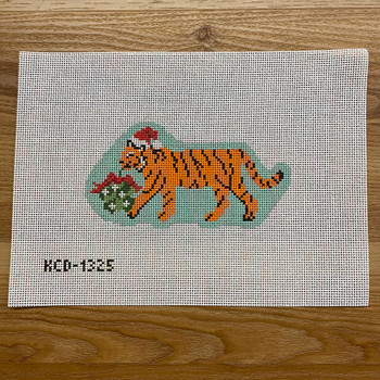 SCT Designs (KCN) KCD1325 Holiday Tiger 5" X 3 1/2" 13 Mesh