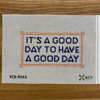SCT Designs (KCN) KCD5066 It's A Good Day...Canvas 8 1/2" X 4 3/4" 13 Mesh