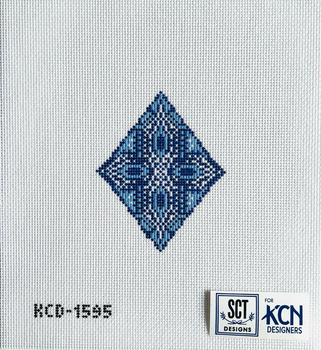 SCT Designs (KCN) KCD1595 Blue Diamond 18 Mesh