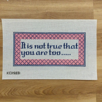 Mrs. Blandings (KCN) KCD5031 t's not true that you are too ..... 5 1/4" x 11" 13 Mesh