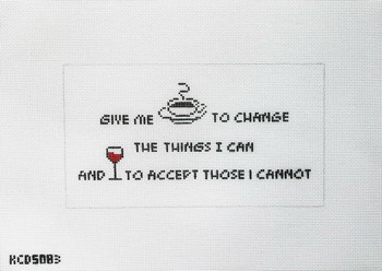 Marianne Ensz KCD5093 Give Me Coffee Canvas Mesh