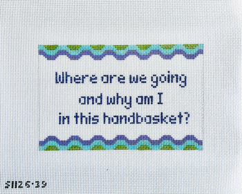 Where Are We Going... 71⁄2" x 6" 13 mesh STITCH-ITs SI12639