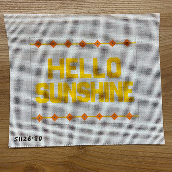 Hello Sunshine 7 1/2" X 6 1/4" 13 mesh STITCH-ITs SI12680