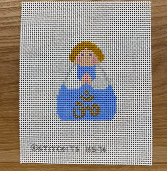 Ohm Sign Angel 2 1/4" X 3" 13 Mesh STITCH-ITs SI16576