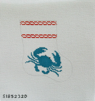 Crab Mini Sock 5 1/2" X 5" 13 Mesh STITCH-ITs SI232D