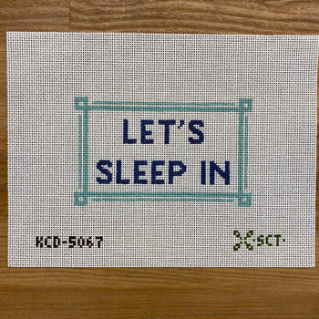 Let's Sleep In 6 1/4" X 3 3/4 13 Mesh Hook & Harbor Co. KCD5067