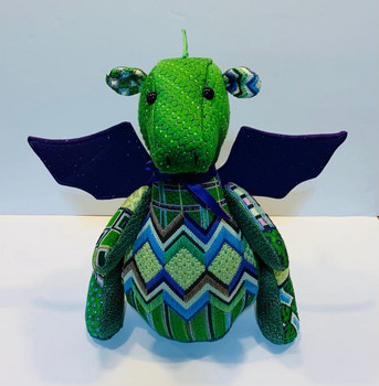 3D Puff Dragon	 9” x 13” 18 Mesh Sew Much Fun