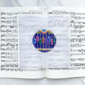 Opera Stitch Kristin Gatch: Carousel Musical by Rodgers and Hammerstein. 4" Round 18 mesh Stitch Style