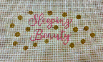 APEG07 Sleeping Beauty 7.5 x 3.25  18 mesh A Poore Girl Paints